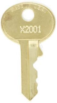 Master Lock X2013 Replacement Keys: 2 Keys