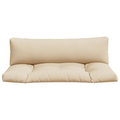 Cojines para palets de exterior e interior pack 2 colchonetas beige para jardín 5