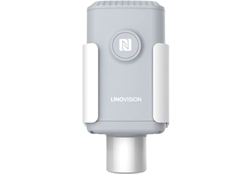 LINOVISION LoRaWAN Wireless CO2 Carbon Dioxide Level Sensor(4in1) with Measuring Range from 400 to 5000 ppm, barometric Pressure/Temperature/Humidity Measuring, for Green Houses,Basement,Forest Fire.