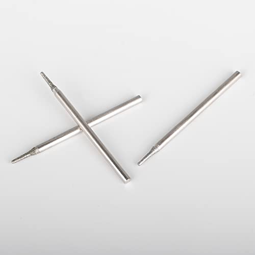 100 Puntas de Diamante 1mm para Metal y Piedra miniatura 3