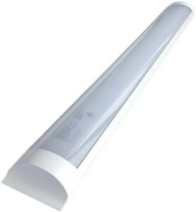 LED Batten Light Fixture, 2 ft, 20W, White, Pack of 4 - Amazon.com