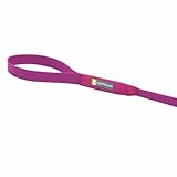 Ruffwear, Hi & Light Dog Leash, Ultralight 4.5 ft Lead with Lockable Swivel Crux Clip and Pick‑Up Bag Pocket, Minimalist Packable Webbing for Everyday Walks, Alpenglow Pink