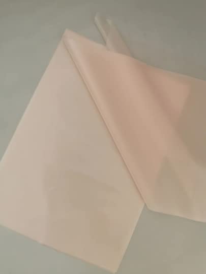 Jagazi Naturals A4 Size Scalp PU Sheets: Poly. Polyurethane Ladies Wig Making, Men Toupee, Dolls, Hat etc PU Skin Wig Foundation Making / Repair