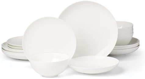 Lenox Dinnerware Set, Studio 1414 Coupe 16-Piece Set, Service For...