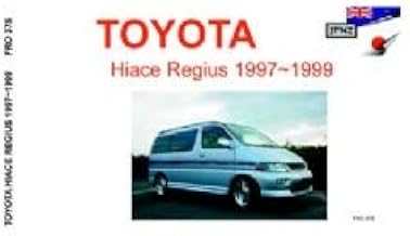 Toyota Hiace Regius 1997 1999 Owners Handbook Amazon Co Uk Jpnz