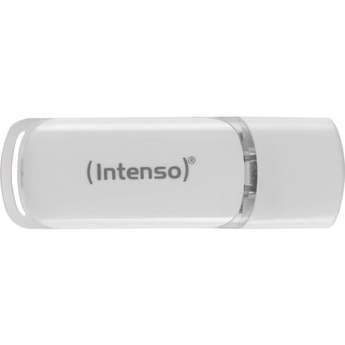 Intenso Flash Line 32 GB - Chiavetta USB tipo C - Super Speed USB 3.2 Gen 1x1, bianco