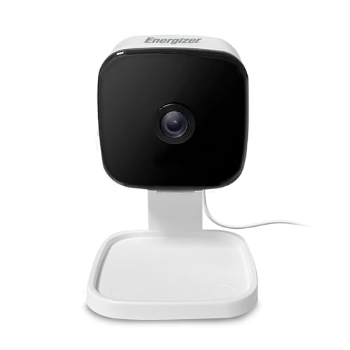 Energizer Smart Wi-Fi Indoor Security Camera, 1080P Full HD with Motion Alerts, Two-Way Communication, App Access, Cloud or SD Storage, Foldable Design for Privacy, 2.4Ghz Wi-Fi - image 2
