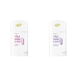Dove VitaminCare+ Aluminum Free Deodorant Stick Raspberry & Rose and Lavender & Chamomile Scents for 72H Odor Protection 2.6 oz Each
