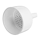 TOPPERFUN Labortrichter Büchnertrichter 80mm Keramik Weiß Chemikalienfiltertrichter für Schule und Forschungsanwendungen