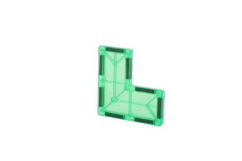 Image of JOYALY Magnetic Building Tiles for Kids, Multicolour | 100 piece | Strong Magnets, Soft Edges, High Transparency, STEM Learning Toy, Ages 3 and Above