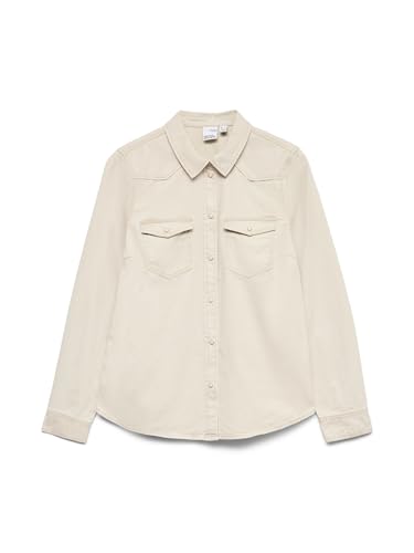 Vmmaria Ls Denim Slim Shirt Mix New Noos 1