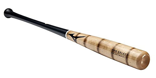 Mizuno Pro Select Mzm 243 Maple Wood Baseball Bat, Natural-Black, 33 Inch #TOP1