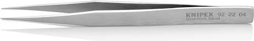 KNIPEX Universalpinzette Mattiert Glatt 128 mm, 92 22 04