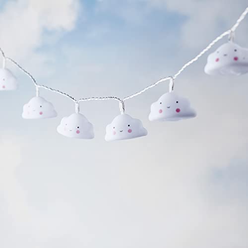 Lights4fun Lichtketting met 50 warmwitte leds, werkt op stroom met 24 V- stekker en met aan/uit-schakelaar en afstandsbediening, raamdecoratie voor kinderkamer, Kerstmis, kerstboom, lichtketting, 4 m