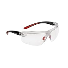 Bolle Safety Bolle Clear Safety Glasses, Anti-Fog, Scratch-Resistant, Wraparound