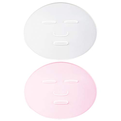 Leorx 2Pcs Face Mask Maker Plate Silicone Reusable Facemask Seaweed Mud Mask Making Mold Facial Care Makeup Tool For Women Lady #TOP17