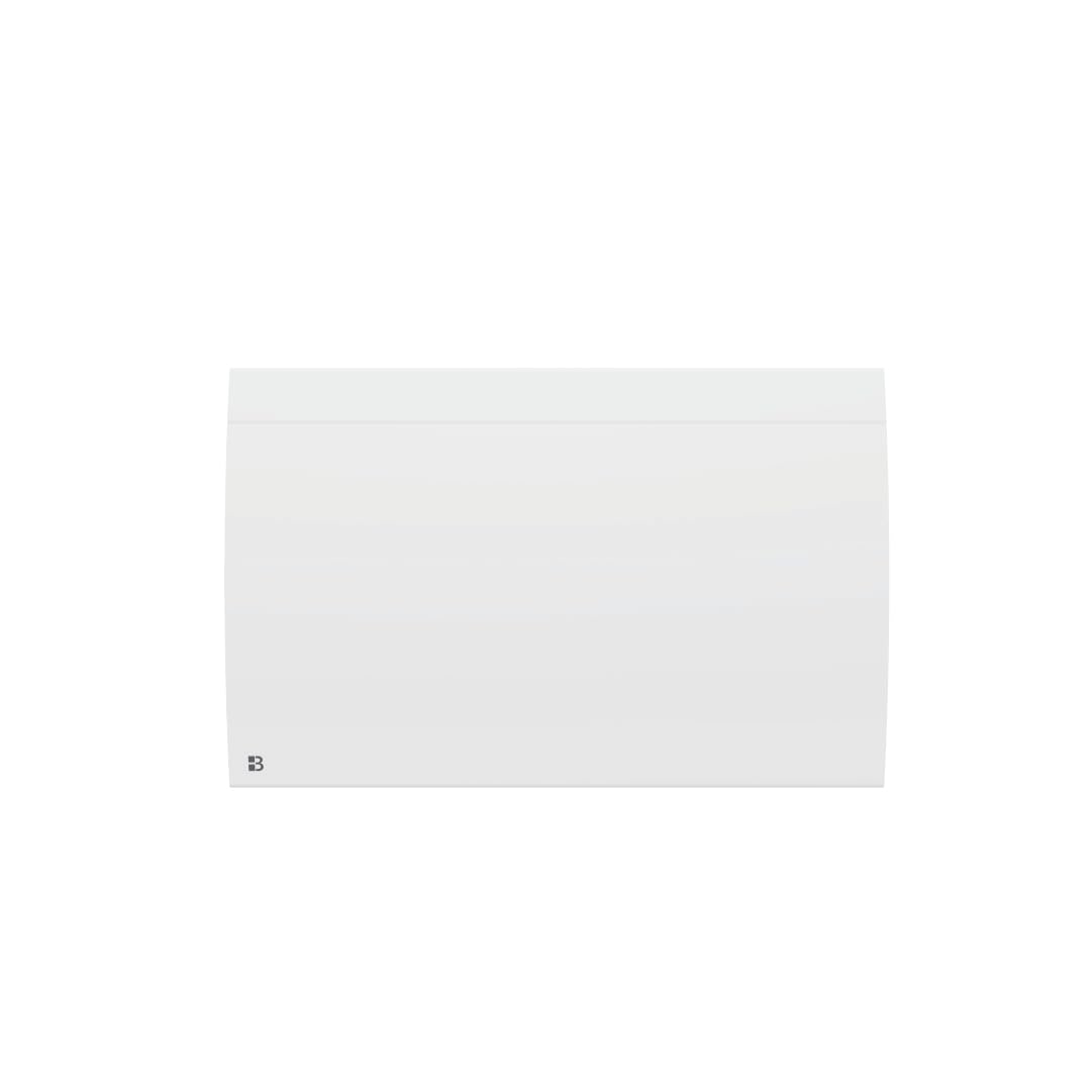 BESTHERM - Radiatore elettrico fisso collegato WIFI inerzia secca ceramica 1500W Bestherm ILLO CONNECT orizzontale bianco