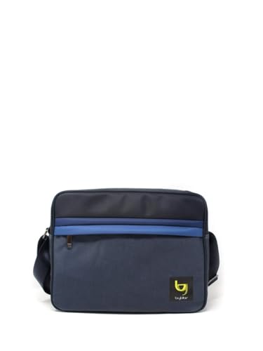 Sac bandoulière Byblos 2MB0002 de qualité supérieure, accessoire masculin bleu raffiné