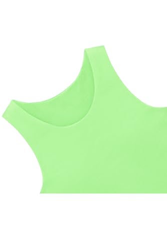 Image of Lilax Girls' Double Lined Sleeveless Basic Crop Tank Top