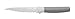 Berghoff Leo Universalmesser, Keramikbeschichtung, antihaftbeschichtet, gezahnt, 11,5 cm, Edelstahl, Grau, 3,5 x 24 x 2 cm