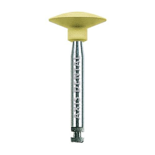 Axis Dental P30036-3 NTI CeraGlaze RA Porcelain Dental Polishers Yellow 3/Pk