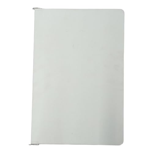 Porte-documents bureau acier inoxydable pliable argenté pour classement