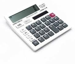 Image of OT-512 WTC Orbit Check and Correct Calculator White Color (Pack of 1)
