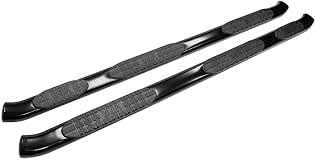 Black Pro Traxx 5 WTW Oval Nerf Step Bars for 1917-2017 F250 F350 Crew Cab