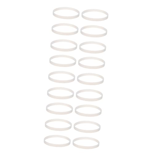 Cabilock 3sets Silicone Gasket for Juicer Replacement Efficient Sealing Rings for Juicer Supplies High Elasticity Easy to Install Safe and Reliable Design for Smooth Operation 6pcs*3