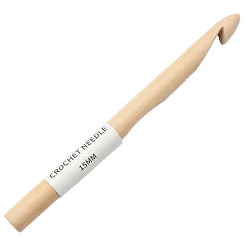 Agujas de ganchillo – Juego de agujas de tejer | Aguja de tejer de madera con estuche para manos débiles, agujas de ganchillo largas, kit de ganchillo para principiantes, ganchos de ganchillo tallados