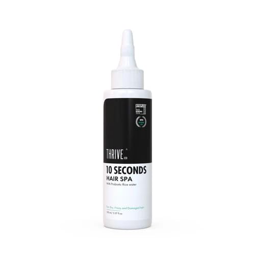 10 SECONDS Hair Spa | For Instant Shine, Soft & Smooth Hair | With Hyaplex™, Hyaluronic Acid & Probiotic Rice Water | Repairs Dry, Frizzy and Damaged hair | 150 ml