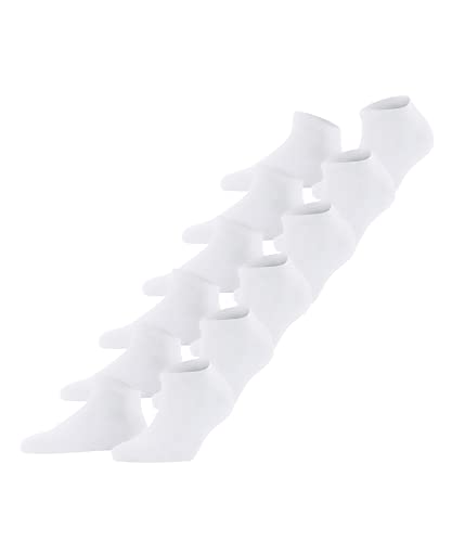 Chaussettes basses renforcées en coton doux FALKE avec couture plate aux orteils