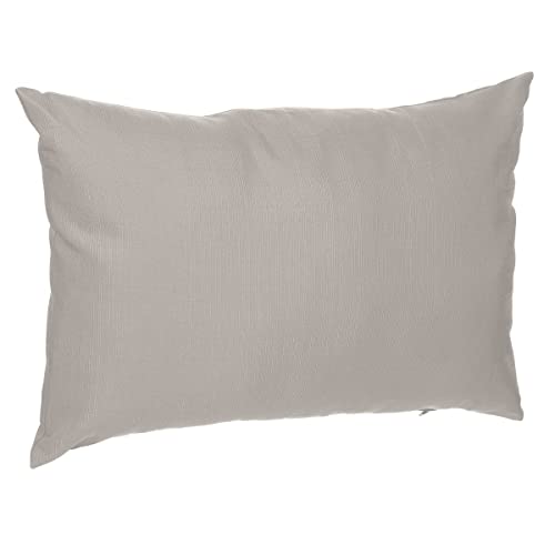 Hespéride - Coussin déco d'extérieur Korai Taupe 50x30 cm
