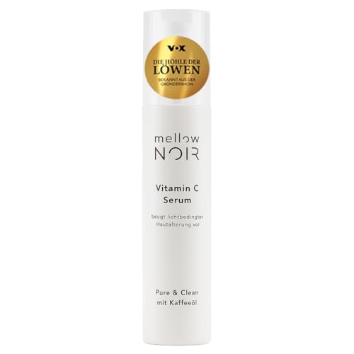 mellow NOIR Sérum de vitamina C, 50 ml, previene el...