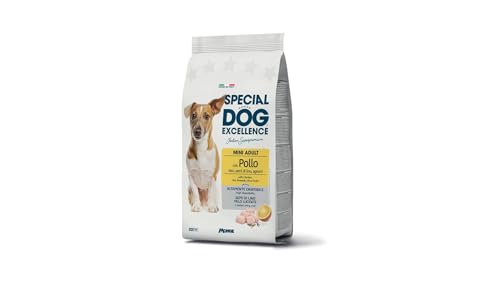 MONGE Cane Special Dog Excellence Mini Adult gusto Pollo | alimento secco completo per cani adulti di taglia piccola, altamente digeribile, monoproteico, Made in Italy, 1 confezione da 800 grammi.