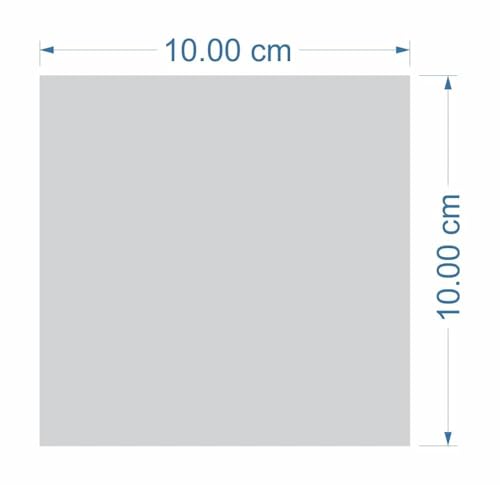Image of Bikri Kendra - 30 Big Square Silver Stickers for Wall, Acrylic Mirror Sticker, Stickers for Wall, Acrylic Mirror Wall Stickers, Acrylic Stickers,