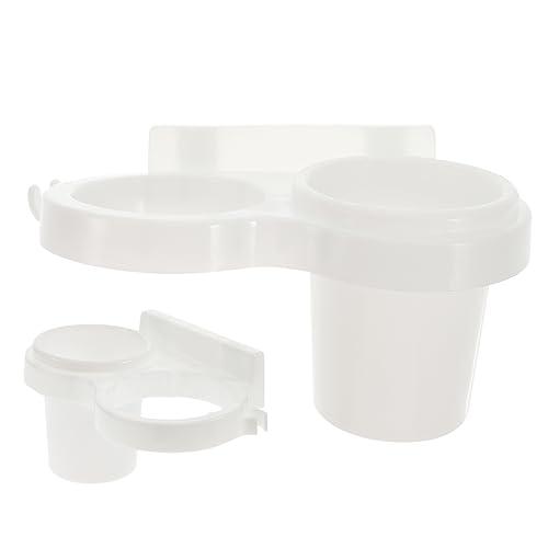 KONTONTY Bandeja de Almacenamiento Estante para Secadora de Ropa secador difusor Hair Dryer Holder Colgador de Pared estanteria trastero Organizador de baño de Montaje en Pared