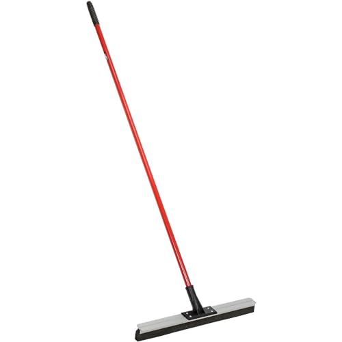Image of Libman Commercial 1014 Flex Blade Floor Squeegee with Handle, 24 inch (Pack of 6)