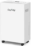 40 Pint Dehumidifier for Basement up to 2800 Sq.Ft, ozeeco Home Dehumidifier with Drain Hose, Humidity Control, Ultra Quiet, Child Lock, 24H Timer for Bedroom, Bathroom, RV