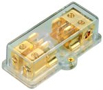 vegoldete conexiones Sinus Live SB 2 – 2 – Fusible Bloque de distribución para fusibles Cristal