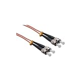AXIOM MEMORY SOLUTION AXG92700 ST/ST Multimode Duplex OM2 50/125 Fiber Optic Cable 10m - TAA Compliant