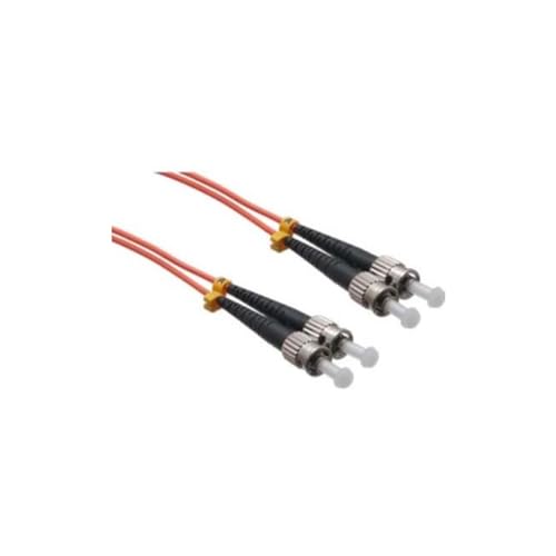 AXIOM MEMORY SOLUTION AXG92700 ST/ST Multimode Duplex OM2 50/125 Fiber Optic Cable 10m - TAA Compliant