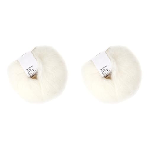 Catálogo para Comprar On-line Lana - los preferidos. 46 2 Rollos de Hilo de Mohair de Angora Suave, Hilo de Lana Largo para Tejer Crochet, Hilo de Lana para Tejer a Mano, Bufanda, Hilo de Ganchillo, Suministros para Ropa, Bufandas,