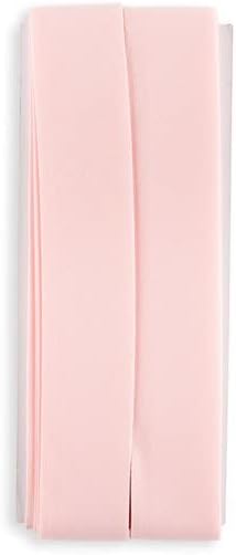 ANAKOR Double Fold Bias Tape Quilt Binding 7/8" x 3 Yards – Polyester Cotton Bias Binding for Quilts, Blankets, Heavy Fabrics, Sewing Projects (Light Pink) image 2
