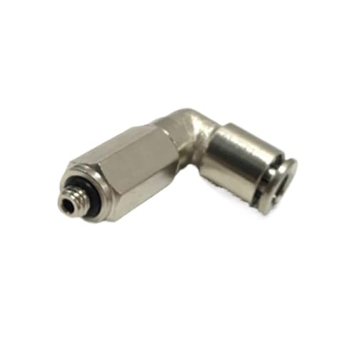 Rácor neumático rápido de rosca metálica para instalaciones neumáticas KQB2W06 2