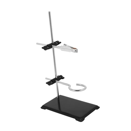 Cabilock Soporte de Hierro para Laboratorio Resistente y Multifuncional Soporte para Embudos y Condensadores de Fácil Montaje y Desmontaje para Equipos Pesados y Uso Frecuente
