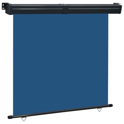 Store latéral de balcon noir pour stopper le vent et le vis-à-vis