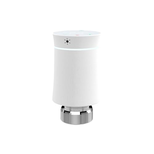 Thermostat Intelligent Programmable Blanc Vanne Radiateur Eau