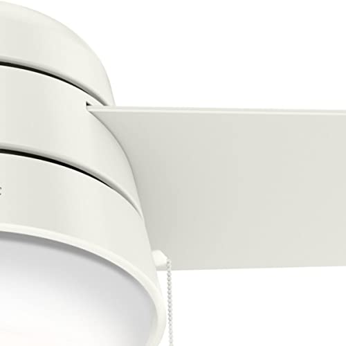Hunter Fan Company 59301 Aker Indoor With Led Light, Pull Chain Control, 36 Inch, White #TOP7