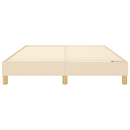 INLIFE Boxspringbett Creme 140x200 cm Stoff,Creme,23KG – Bild 7